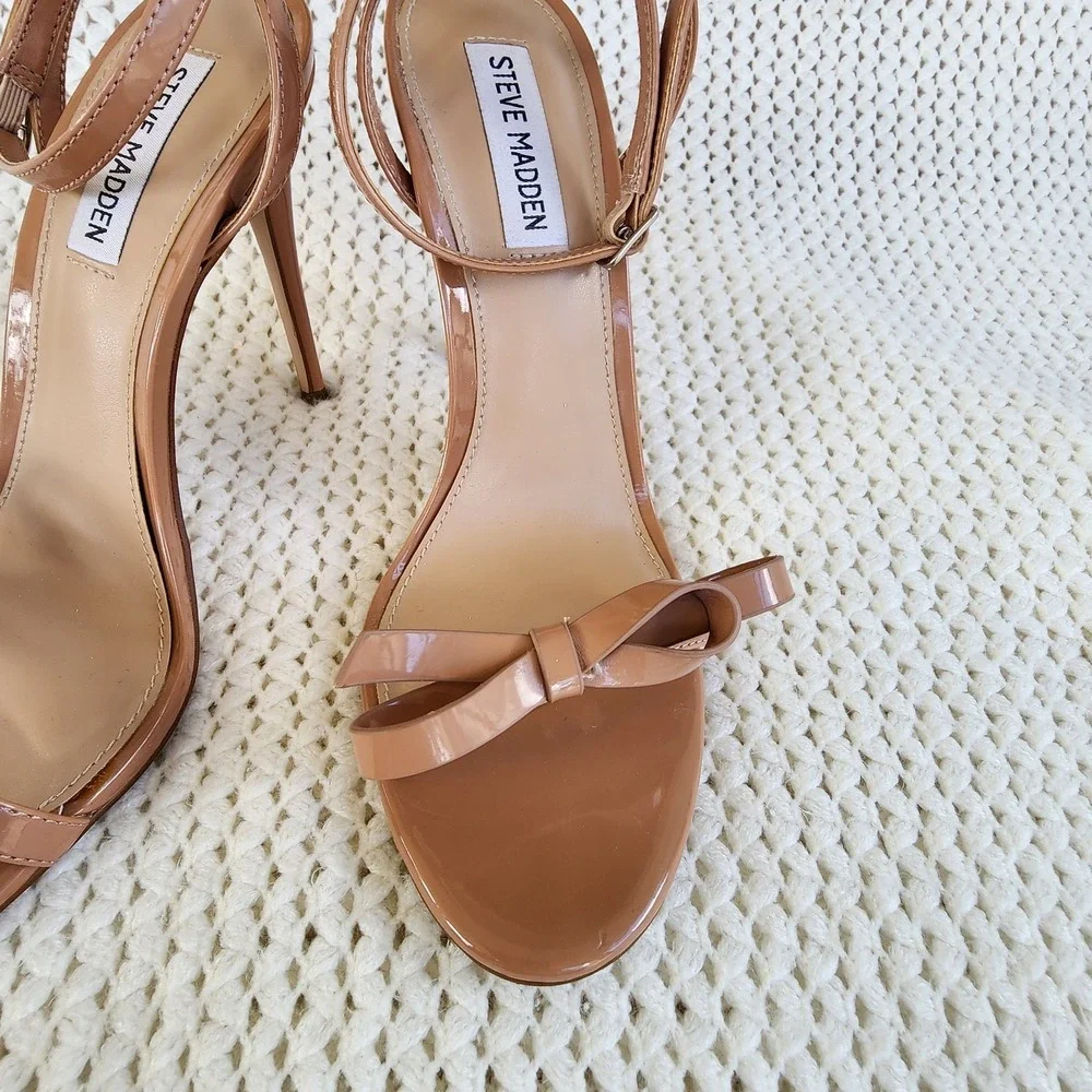 Steve Madden Womens  Heels Shoes 9M Bradshaw/brad07s1‎ beige